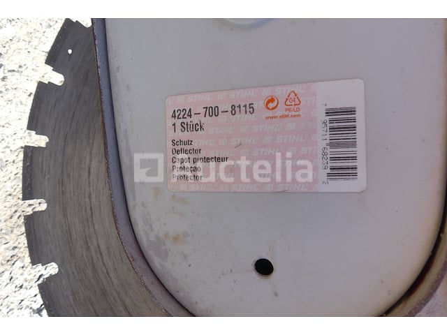 Stihl TS800 Thermische Draagbare Vloerzaag – foto 5 – kavel bij Auctelia, Tintigny