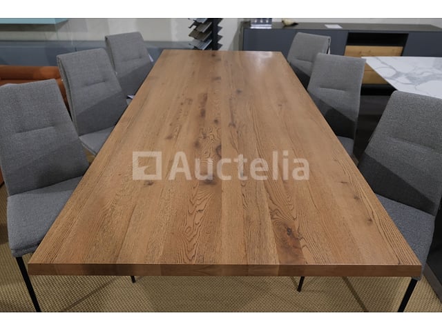 Tafel- en stoelenset – foto 2 – kavel bij Auctelia, Mont-de-l'Enclus