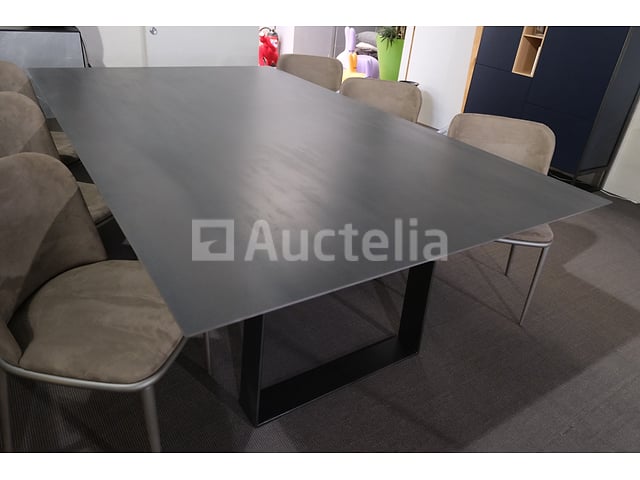 Tafel- en stoelenset – foto 2 – kavel bij Auctelia, Mont-de-l'Enclus