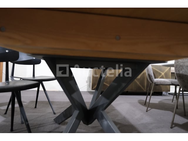 Tafel met stoelen – foto 5 – kavel bij Auctelia, Mont-de-l'Enclus