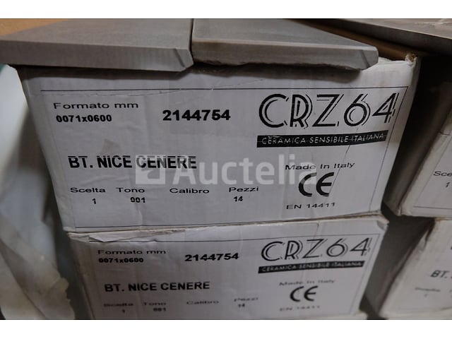 Tegelplinten CRZ64 BT. Mooie Cenere – foto 7 – kavel bij Auctelia, Paliseul
