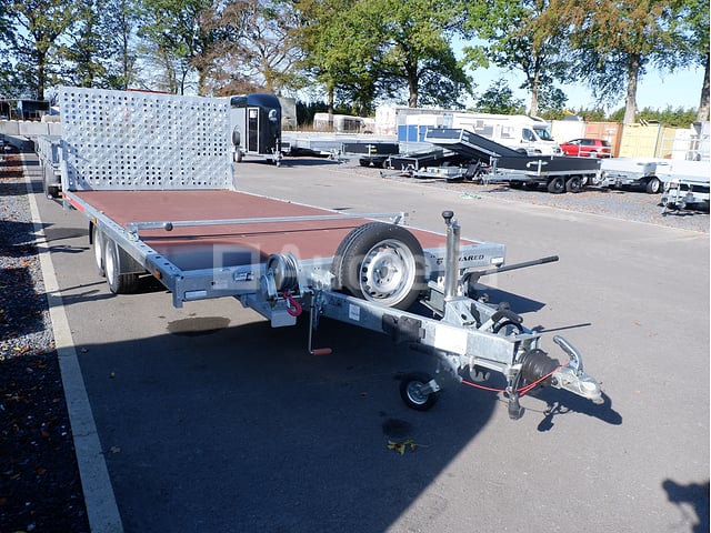 Temared dubbelassige flatbed aanhanger (VINSWHL31000H420427) – foto 3 – kavel bij Auctelia, Fauvillers