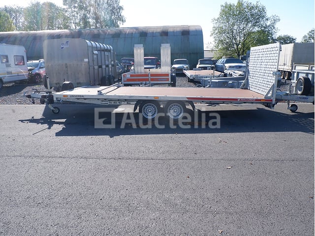 Temared dubbelassige flatbed aanhanger (VINSWHL31000H420427) – foto 7 – kavel bij Auctelia, Fauvillers