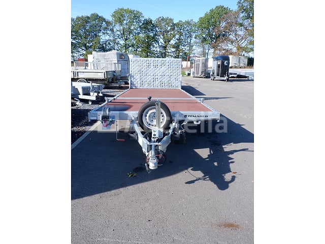 Temared dubbelassige flatbed aanhanger (VINSWHL31000H420427) – foto 2 – kavel bij Auctelia, Fauvillers