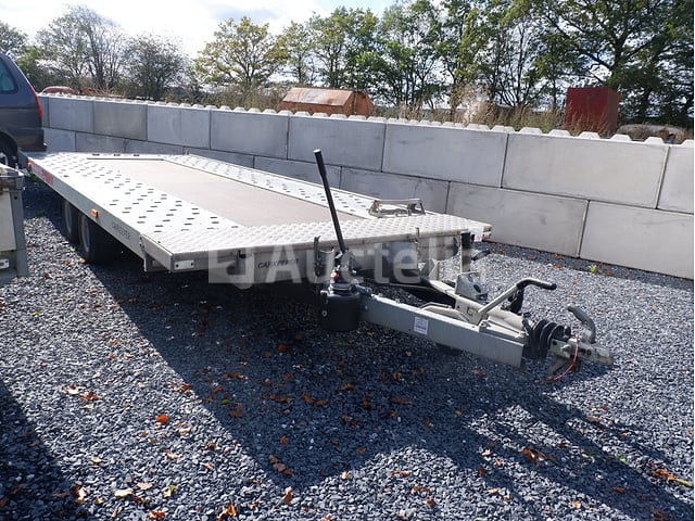 Temared dubbelassige flatbed trailer (VIN:SWH6L30700H421680) – foto 3 – kavel bij Auctelia, Fauvillers