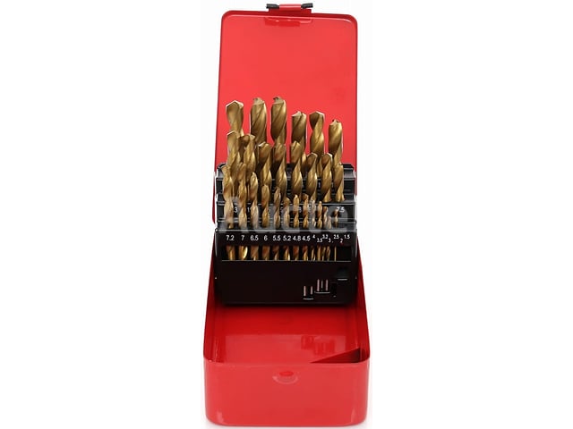 Titanium metalen boorbits (29 stuks) KRAFT&DELE – foto 3 – kavel bij Auctelia, Aye