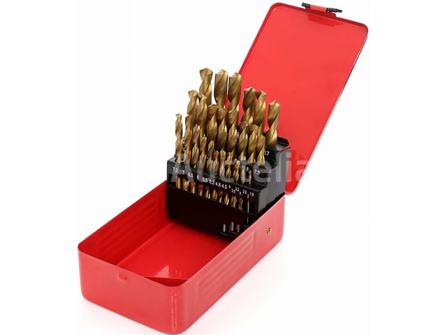 Titanium metalen boorbits (29 stuks) KRAFT&DELE – kavel bij Auctelia, Aye