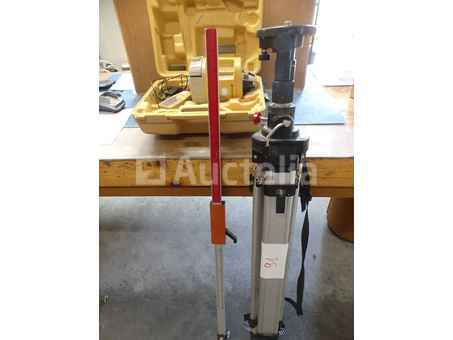 Topcon RL-VH4DR Rotary Laser Level-Kit – foto 4 – kavel bij Auctelia, Tintigny