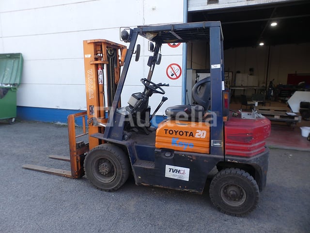 Toyota 5FG20 Vorkheftruck – foto 2 – kavel bij Auctelia, Éghezée