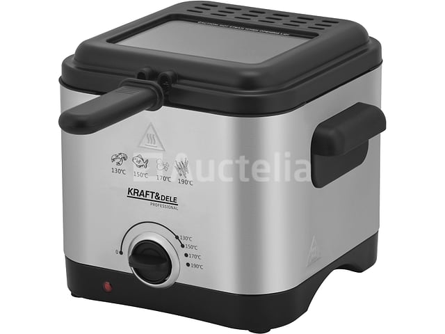 Traditionele 1,5 L friteuse – foto 2 – kavel bij Auctelia, Aye