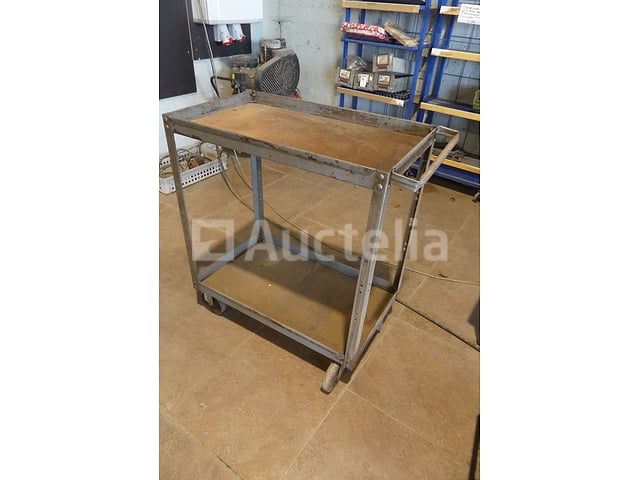 Trolleys op wielen – foto 3 – kavel bij Auctelia, Binche