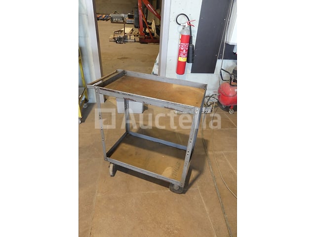 Trolleys op wielen – foto 2 – kavel bij Auctelia, Binche