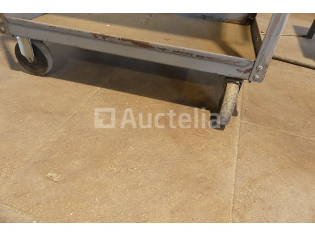 Trolleys op wielen – foto 4 – kavel bij Auctelia, Binche