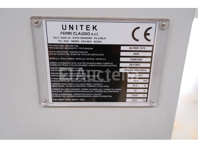 Unitek 3N RRR 1370 breedbandschuurmachine – foto 4 – kavel bij Auctelia, Havelange