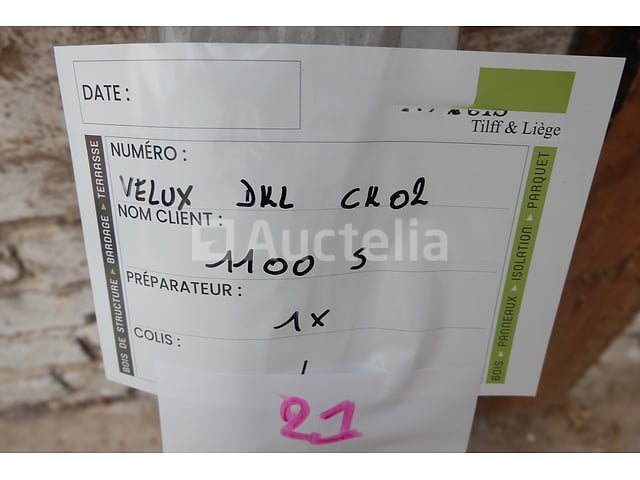 Velux dak raamjaloezie – foto 2 – kavel bij Auctelia, Liège