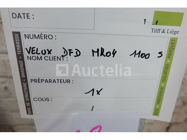 Velux dak raamjaloezie – foto 2 – kavel bij Auctelia, Liège