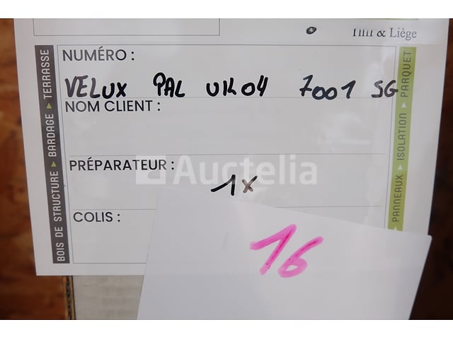 Velux dak raamjaloezie – foto 2 – kavel bij Auctelia, Liège