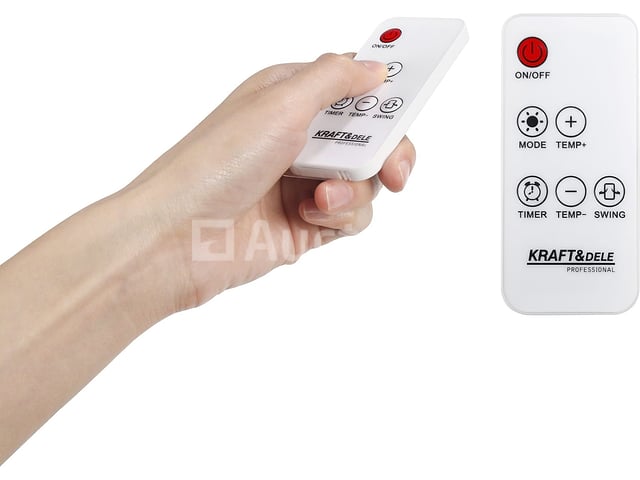Ventilatorverwarming + afstandsbediening – foto 2 – kavel bij Auctelia, Aye