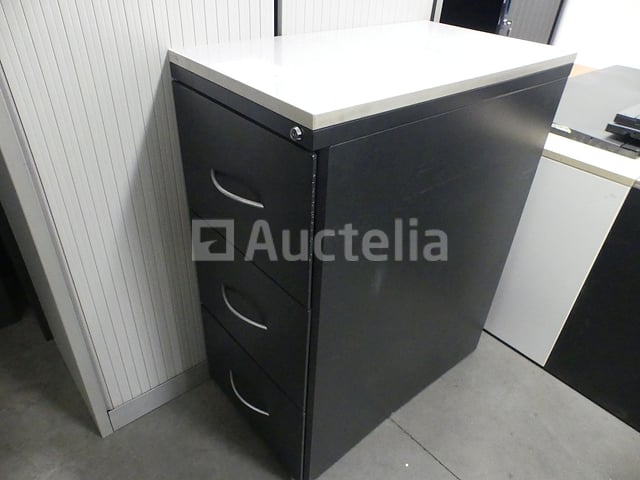 Verticale kast met 3 lades – foto 6 – kavel bij Auctelia, Saint-Gilles