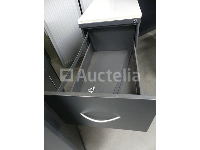Verticale kast met 3 lades – foto 3 – kavel bij Auctelia, Saint-Gilles