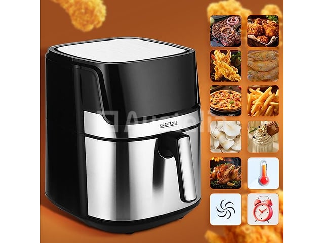 Vetvrije airfryer 8L 1850W – kavel bij Auctelia, Aye
