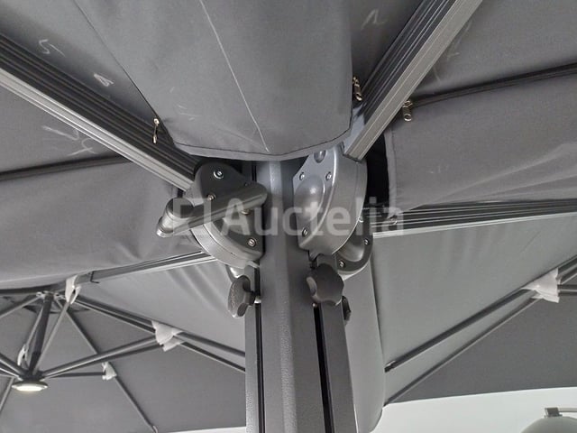 Vierdubbele hangende parasol Wit (4 * 300x300cm) – foto 8 – kavel bij Auctelia, Tholen