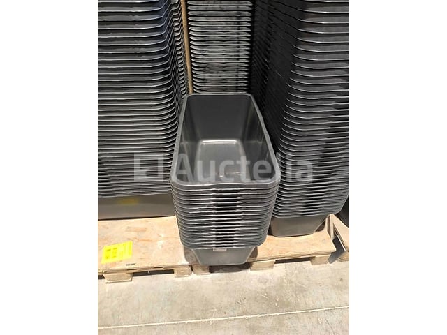 Vierkante PE-mortierbak type 65 72,5 cm x 38,5 cm x 29 cm: 10 stukken – foto 5 – kavel bij Auctelia, Bastogne