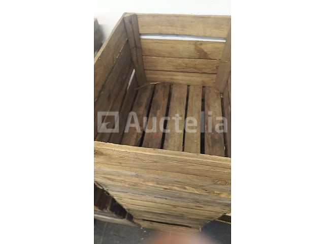 Vintage houten kratten – foto 5 – kavel bij Auctelia, Lasne