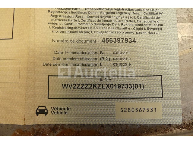 Volkswagen Caddy Car (2019-201,036 km) – foto 6 – kavel bij Auctelia, Courcelles