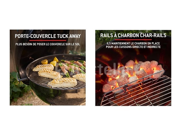 WEBER Master-touch GBS E-5750 Houtskoolgrill, Zwart – foto 6 – kavel bij Auctelia, Aye