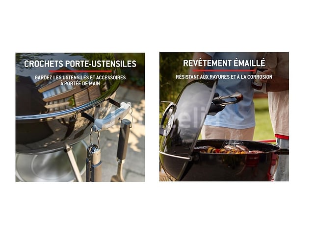 WEBER Master-touch GBS E-5750 Houtskoolgrill, Zwart – foto 4 – kavel bij Auctelia, Aye