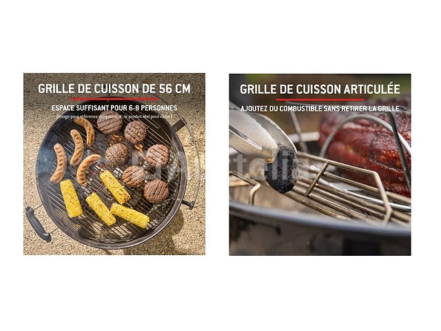 WEBER Master-touch GBS E-5750 Houtskoolgrill, Zwart – foto 7 – kavel bij Auctelia, Aye