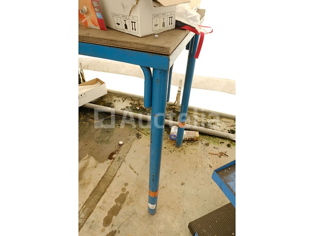 Werkbank en werkplaatskar (lot 189 bis) – foto 6 – kavel bij Auctelia, Mechelen