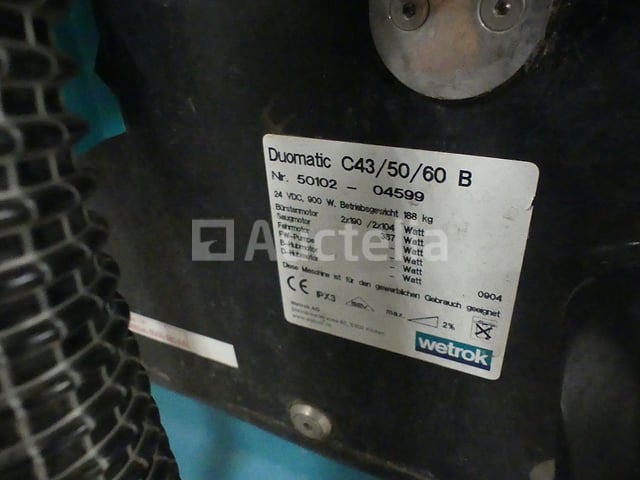 Wetrox Duomatic elektrische vloerschrubberdroger – foto 6 – kavel bij Auctelia, Anderlecht