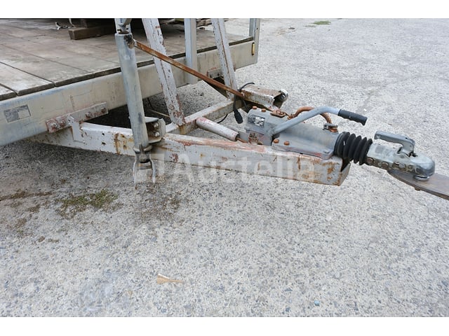 Weytens 3/3500W drieassige platte oplegger (VIN:150219) – foto 5 – kavel bij Auctelia, Havelange