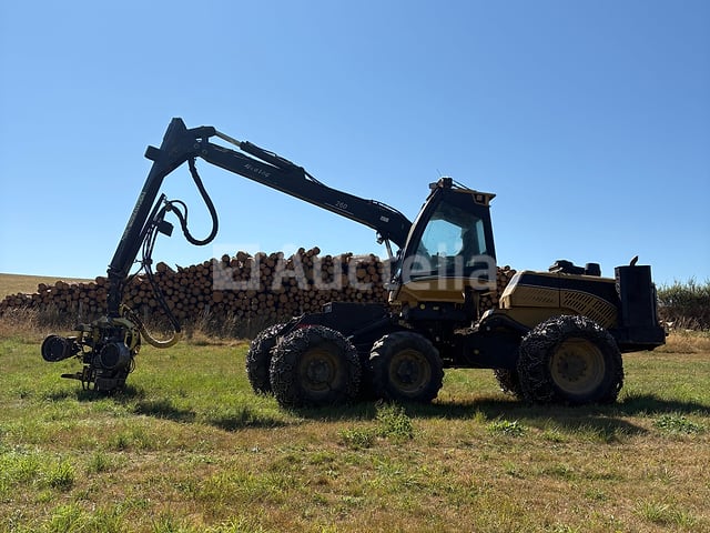 Wheeled harvester met ontarmkop Ecolog 560 D – foto 3 – kavel bij Auctelia, Bièvre