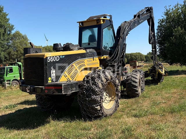 Wheeled harvester met ontarmkop Ecolog 560 D – foto 6 – kavel bij Auctelia, Bièvre