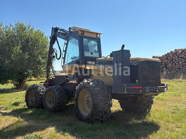 Wheeled harvester met ontarmkop Ecolog 560 D – foto 4 – kavel bij Auctelia, Bièvre