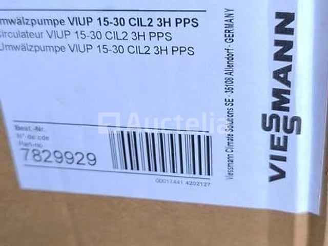 Wiessmann Viup 15-30 Circulator – kavel bij Auctelia, Bastogne