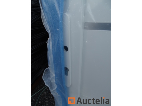 Witte aluminium poort Aosta 167 x 100 (Winkelwaarde: €849) – foto 4 – kavel bij Auctelia, Aye