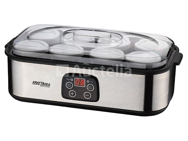 Yoghurtmaker 1440 ml 35 W - 8 potten van 180 ml – kavel bij Auctelia, Aye