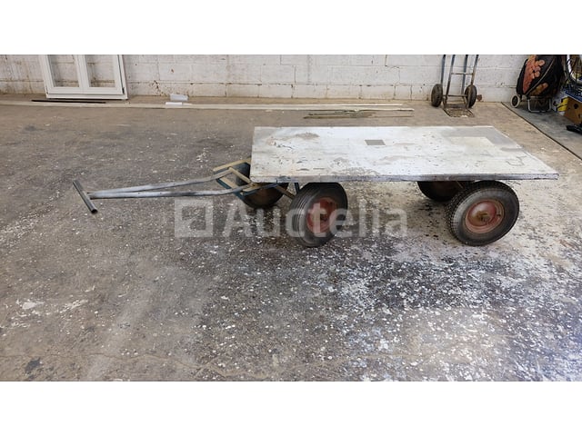 Zeer robuuste transporttrolley met opblaasbare banden – foto 4 – kavel bij Auctelia, Sankt Vith