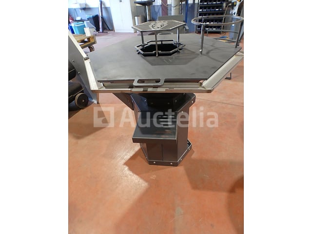 Zeshoekige plancha-brazier – foto 5 – kavel bij Auctelia, Éghezée