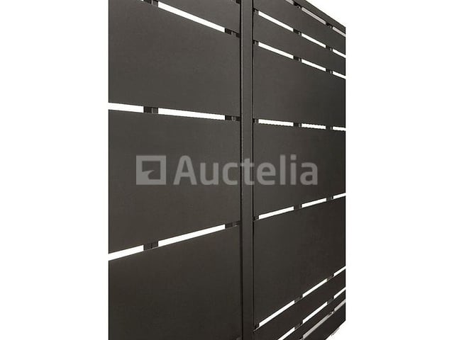 Zwarte schuifdeur Stalen Cazals 162 x 335 (Winkelwaarde: 2.359 €) – kavel bij Auctelia, Aye