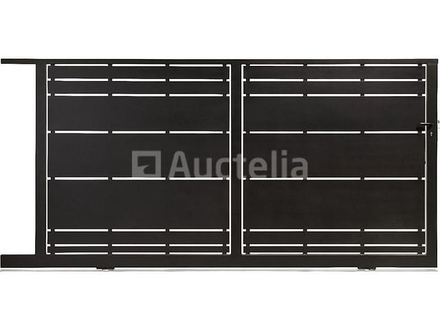 Zwarte schuifdeur Stalen Cazals 162 x 335 (Winkelwaarde: 2.359 €) – foto 3 – kavel bij Auctelia, Aye